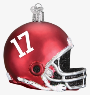 Alabama Crimson Tide 17 Helmet Glass Christmas Ornament - Old World Christmas Classic Car Glass Ornament 46023