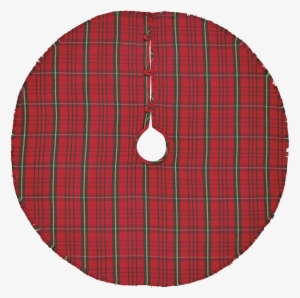 Vhc Holiday Decor Jasper Woven Mini Tree Skirt - Tartan