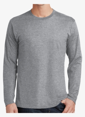 Heather Long Sleeve Shirt Png