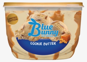Blue Bunny Cookie Butter