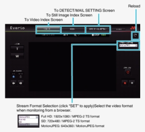 Recording Screen - Jvc Gc-px100