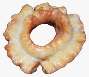 Classic Glazed Old Fashioned Cake Doughnut - Old Fashioned Donut Png