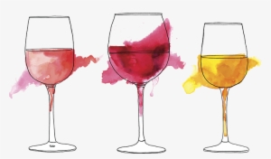 Best Summer Wines - Wine Illustration