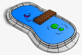 Water Bond Swimming Pool Vector Clip Art Iiudvj Clipart - Pond Clip Art