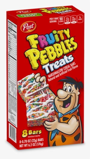 Post Fruity Pebbles Treats 8 Bars 176gms