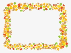 Free Png Leaf Frame Png Pic Png Images Transparent - Leaf Frame Clipart
