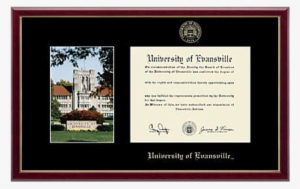 Campus Scene Diploma Frame - Picture Frame