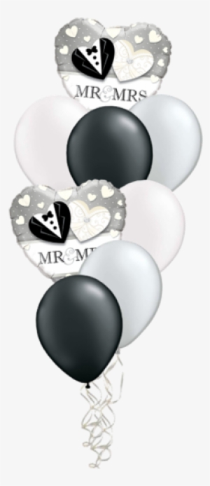 Decorating For Your Wedding With Balloons - Qualatex 18 Inch Heart Foil Balloon - Mr