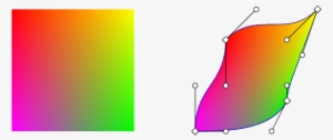 Square Showing Color Interpolation - Svg Gradient