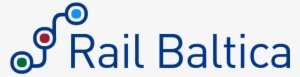 Rail Baltica Logo In White - Rail Baltica
