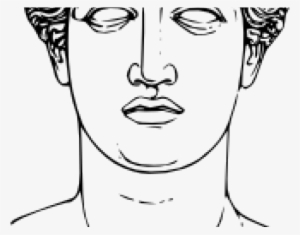 Statue Clipart Head - Greek Sculpture Clipart