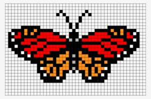 Monarch Butterfly Outline Unique Design Pictures Png - Mariposa Monarca En Punto De Cruz