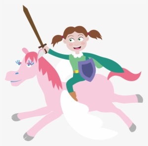 Fairytale Clipart Knight - Fairytale Book Vector Png