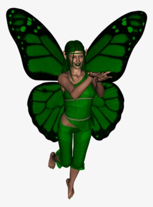 Fairy, Fantasy, Green, Fairytale, Magic, Imagination - Fantasias De Borboleta