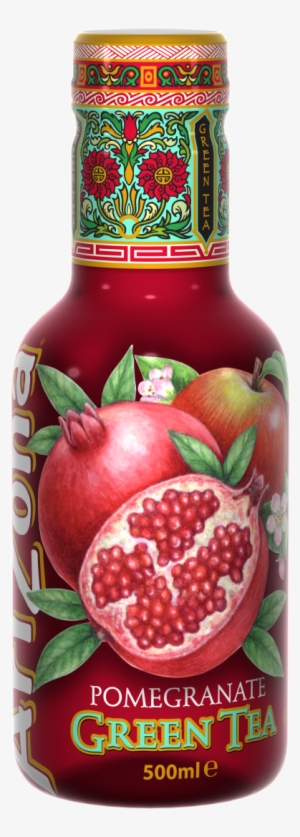 Arizona Green Tea Pomegranate 0,5l Pet - Arizona Pomegranate Green Tea (500ml)