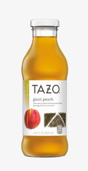 Tazo Giant Peach - Tazo Iced Green Tea, Giant Peach - 13.8 Fl Oz Bottle