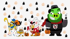 The Angry Birds Movie Clipart Bad Piggies Deviantart - Halloween Angry Birds Movie