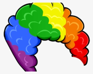 Clown Clipart Clown Hair - Clown Wig Png