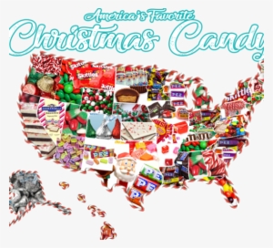 Which Christmas Candy Does Louisiana Love The Most - American States As Candy