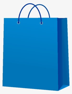 Paperbag Blue - Paper Bag Pink Png