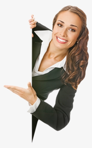 Female Presenter 98i7u B - Contact Us Girl Png