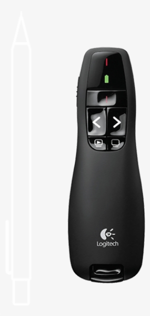 R400 Laser Presentation Remote - Logitech Wireless Presenter R400