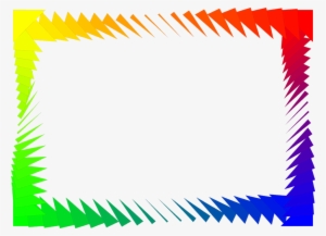 Border Rainbow Free Stock Photo Ilration Of A Colorful - Page Border Colorful