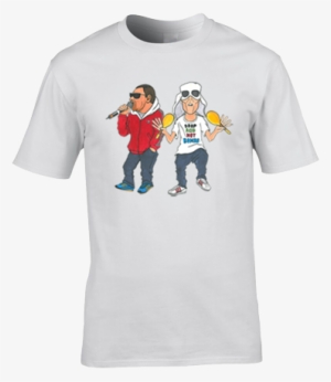 Happy Mondays Cartoon T-shirt - Rick E Morty T Shirt