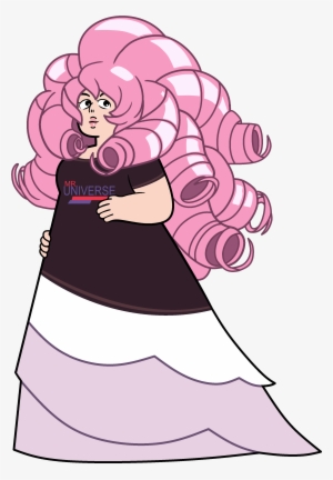 Rose Mr U Shirt - Rose Quartz Steven Universe T Shirt