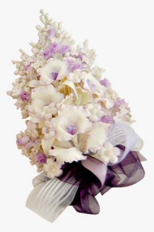 Ramo De Novia Con Cintas Y Flores - Bouquet