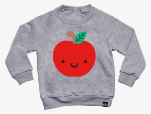 Whistle And Flute Kawaii Apple Sweatshirt - Sweatshirt