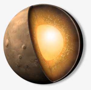 A Cutaway Of Mars Up To Its Core - Insight
