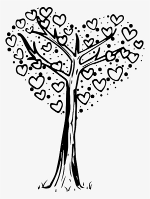 Black And White Hand Drawn Heart Shaped Love Vector - Vector Graphics
