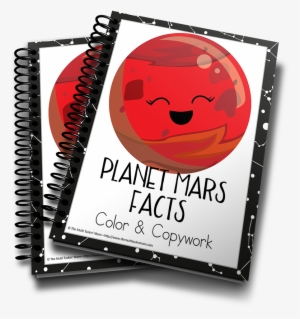 Planet Mars Facts Color And Copywork - Planet