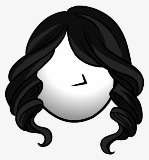 The Black Licorice Clothing Icon Id 1373 - Cabellos Animados