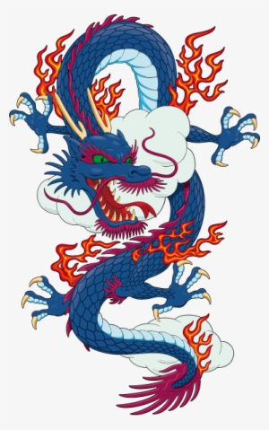 Chinese Dragon Wall Sticker - Korean Dragon Png
