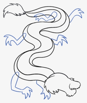 How To Draw Chinese Dragon - Drawing