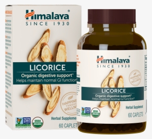 Organic Licorice - Himalaya Garcinia, Caplets - 60 Caplets
