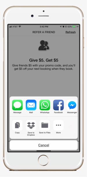 Phone Share Screen - Smartphone