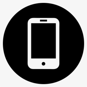 Registration And Login Screen Mobile Phone Registration - Smartphone Icon Black Png
