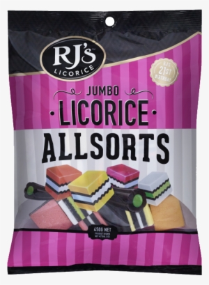 Img Rjs 2016 Jumbo Licorice Allsorts - Rj's Jumbo Licorice Allsorts (450g)