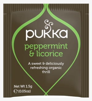Pukka Peppermint & Licorice Tea - Pukka Three Chamomile Tea - 20 Bags