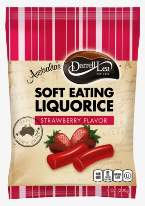 Darrel Lea Strawberry Licorice - Darrell Lea Sugar Free Licorice