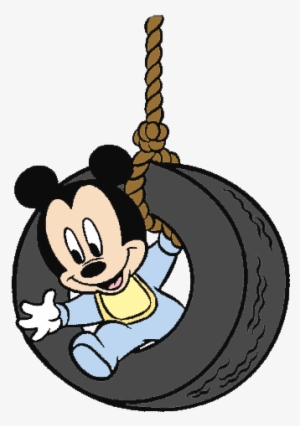 Babymicktireswing - Mickey Swing Png
