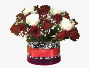 Flower Box Reda & White - Florida