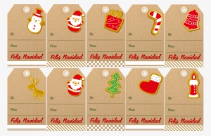 Felices Fiestas - Tags Png Felices Fiestas