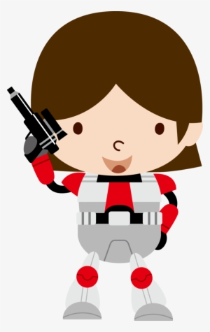 Star Wars - Star Wars Cartoon Characters Png