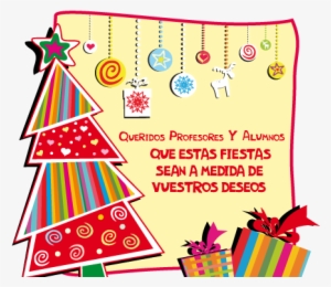 Felices Fiestas - Artistic Christmas Large Wall Clock