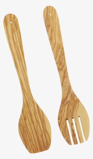 580630 / Cubiertos Ensalada 30 Cm - Metaltex Olive Wood Salad Servers 420 Gr