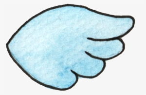 Png De Ornamento Transparente Para As Asas Azuis - Design